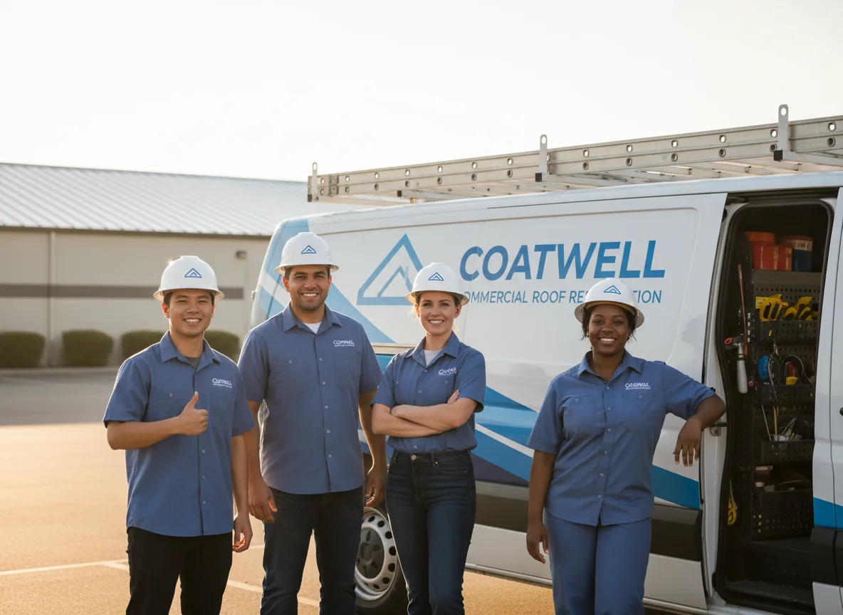 Commercial roof coating company in Parkersburg, IA